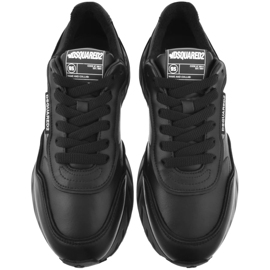 【関税込み】Dsquared2 ブラック Sprinter スニーカー DSQUARED2 Sprinter Trainers Black | Mainline Menswear Denmark